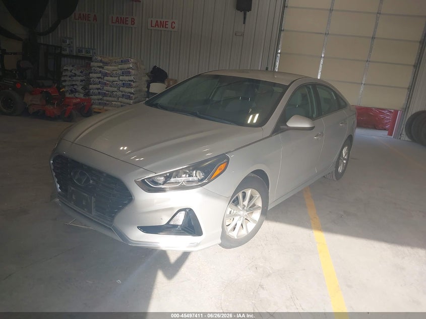2019 Hyundai Sonata, Звичайний знос, IAAI, VIN 5NPE24AA1KH801590 — фото 2