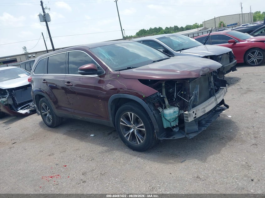 2019 TOYOTA HIGHLANDER auction photo 1