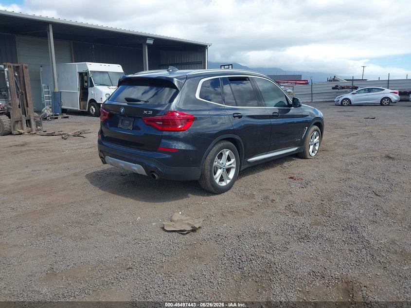 Vin: 5uxtr9c55jlc74083, lot: 45995641, bmw x3 xdrive30i 20184