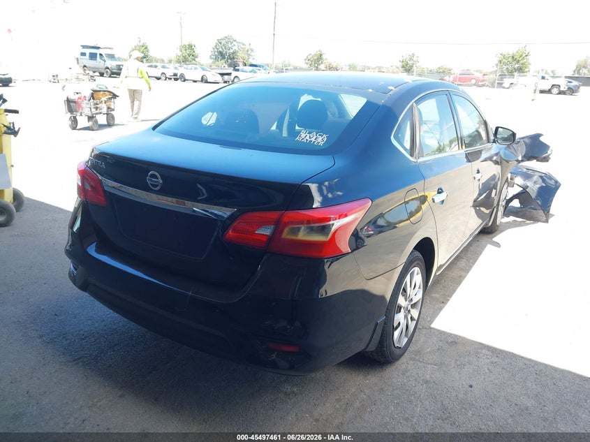 2016 NISSAN SENTRA SEDAN 1.8L I-4 DOHC, VVT, 124HP