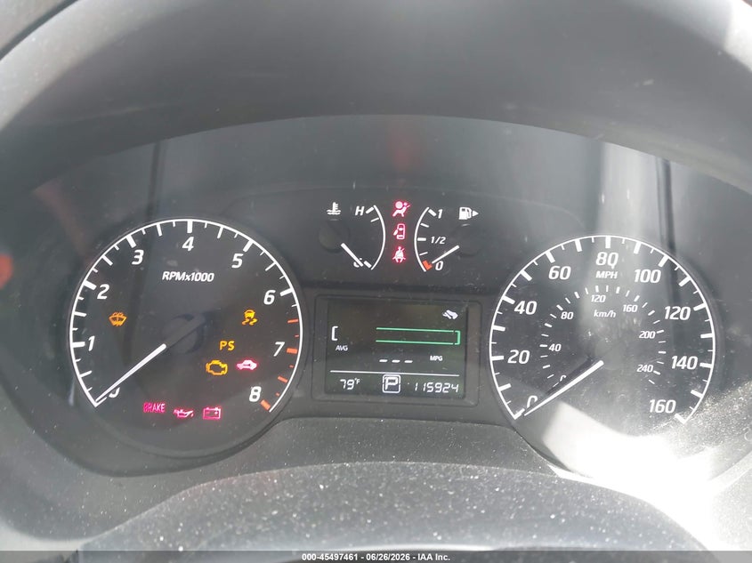 2016 NISSAN SENTRA SEDAN 1.8L I-4 DOHC, VVT, 124HP