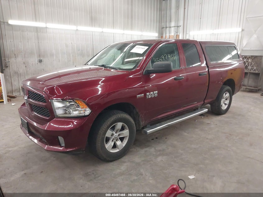 Vin: 1c6rr7ft7gs346236, lot: 45995664, ram 1500 express 20162