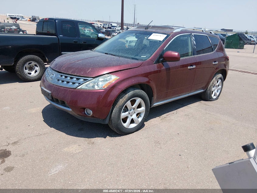 2007 NISSAN MURANO auction photo 2