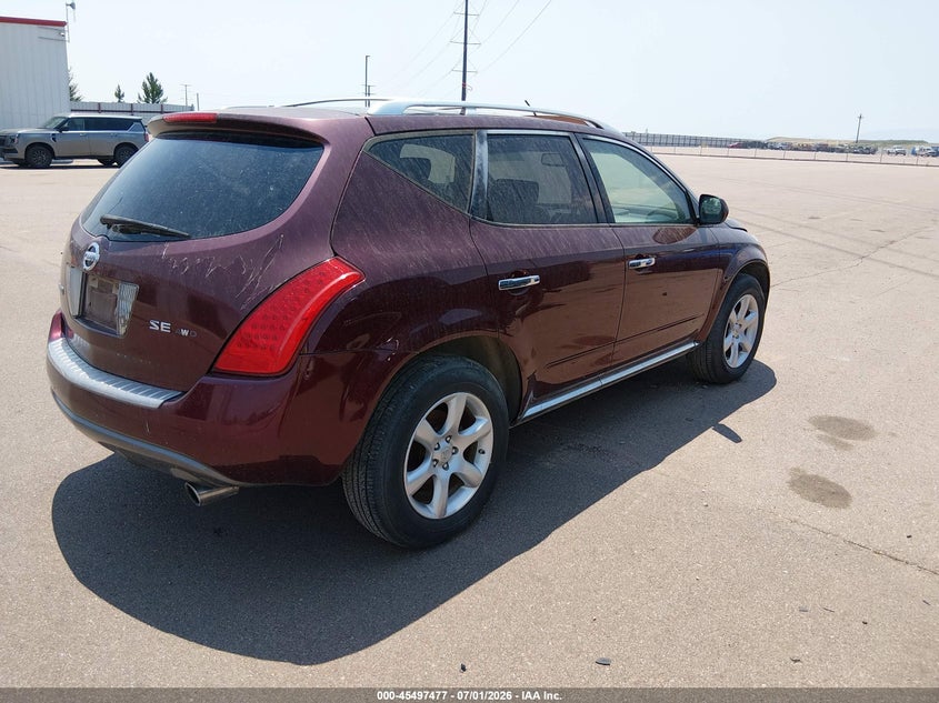 2007 NISSAN MURANO auction photo 4