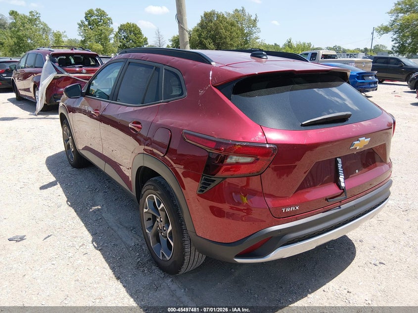 CHEVROLET TRAX 2025 VIN KL77LHEPXSC004470