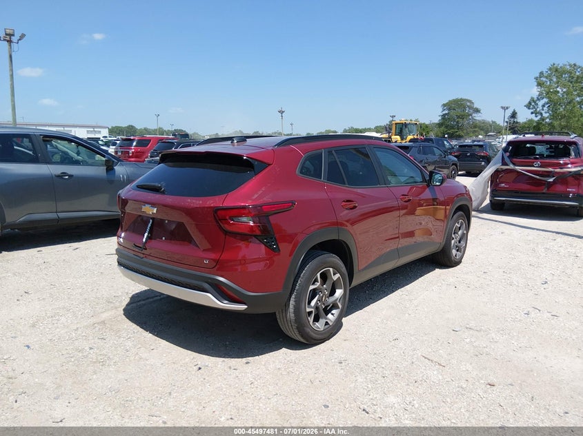CHEVROLET TRAX 2025 VIN KL77LHEPXSC004470