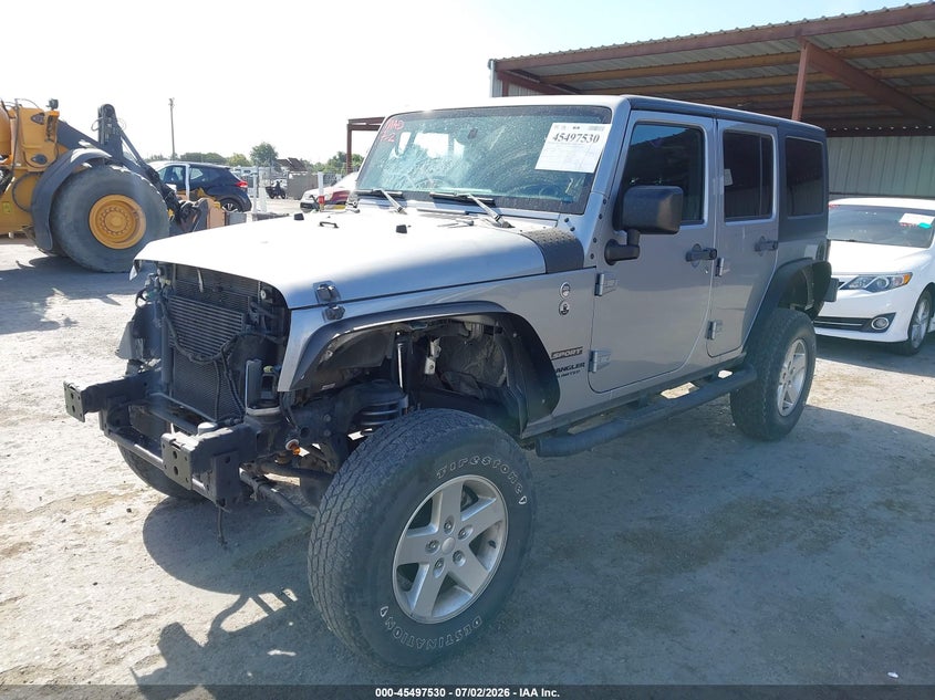 2016 Jeep Wrangler Unlimited Sport 1C4BJWDG5GL179547 photo 1