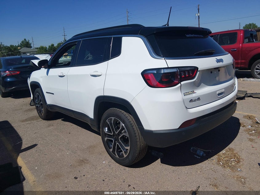 Vin: 3c4njdcn3rt596819, lot: 45995749, jeep compass limited 4x4 20243