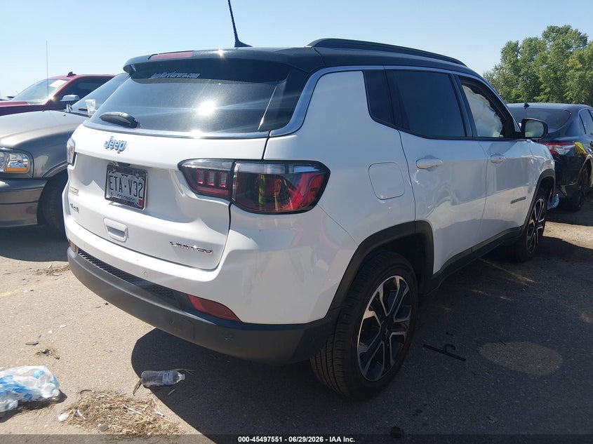 Vin: 3c4njdcn3rt596819, lot: 45995749, jeep compass limited 4x4 20244