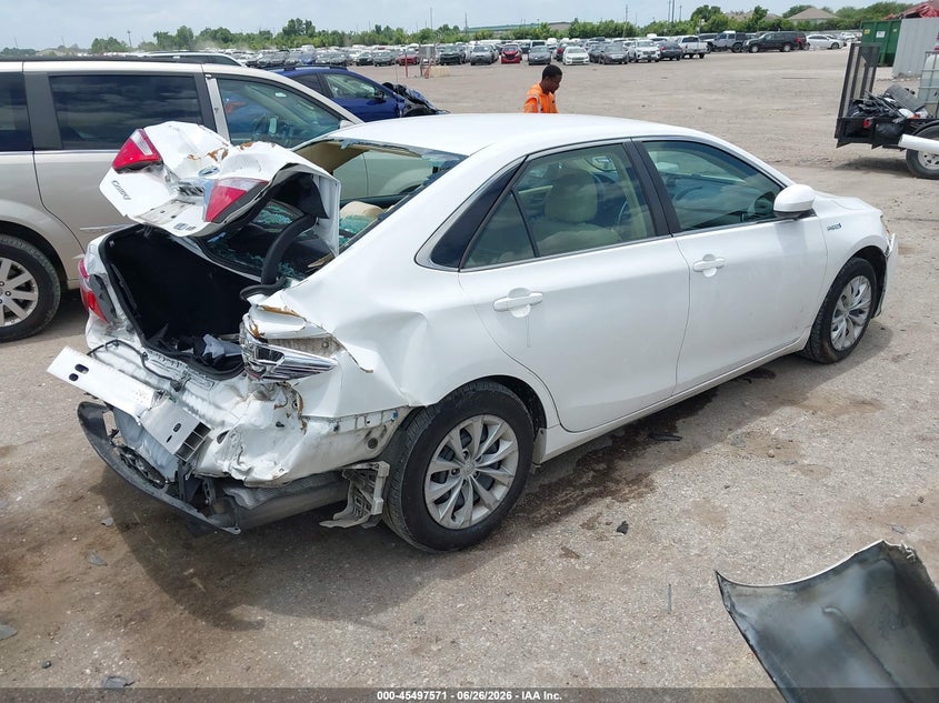 TOYOTA CAMRY HYBRID 2016 VIN 4T1BD1FK3GU185476