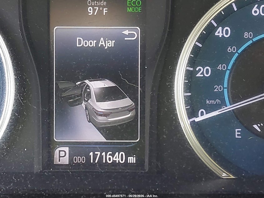 TOYOTA CAMRY HYBRID 2016 VIN 4T1BD1FK3GU185476