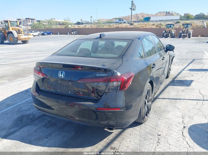 Vin: 2hgfe2f52sh509503, lot: 45995773, honda civic sport 20254