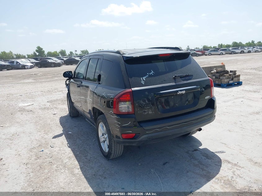 Vin: 1c4njcea7ed643693, lot: 45995781, jeep compass latitude 20143