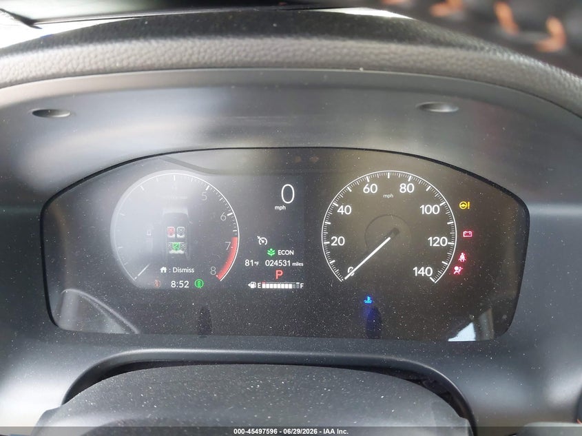 2025 HONDA HR-V auction photo 7