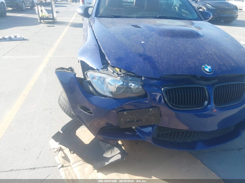2011 BMW M3 VIN: WBSDX9C53BE585065 Lot: 45497598