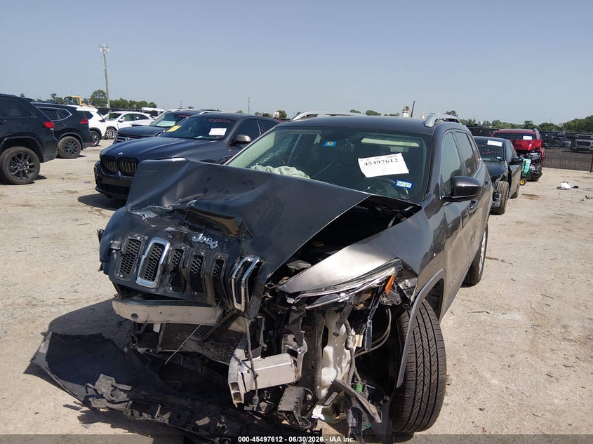 2014 Jeep Cherokee, Front End, IAAI, VIN 1C4PJLCB6EW305470 — photo 2
