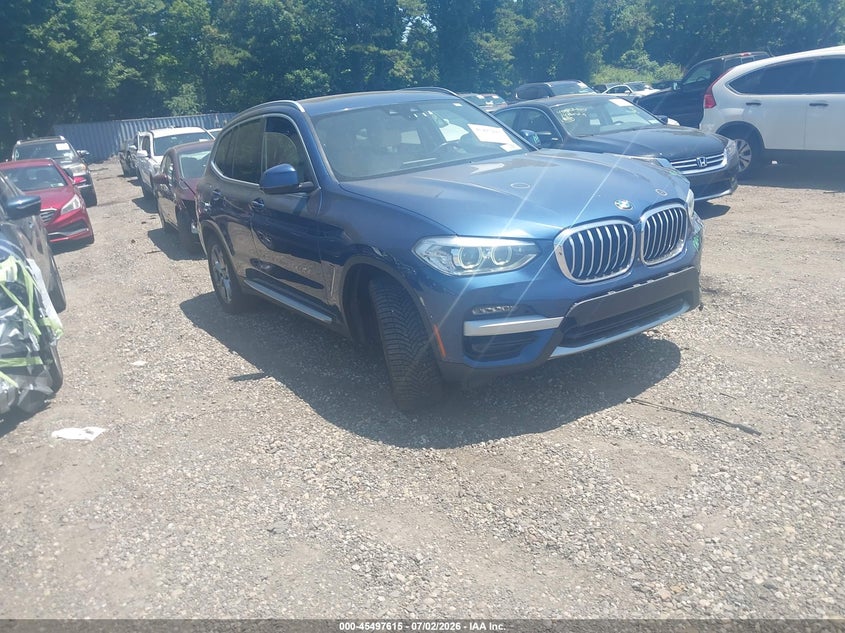 Vin: 5uxty3c02m9h33124, lot: 45995813, bmw x3 sdrive30i 20211