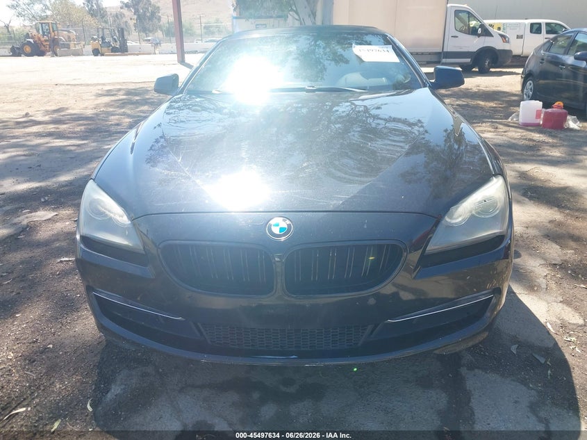 2014 BMW 640I VIN: WBALW7C57ED595955 Lot: 45497634