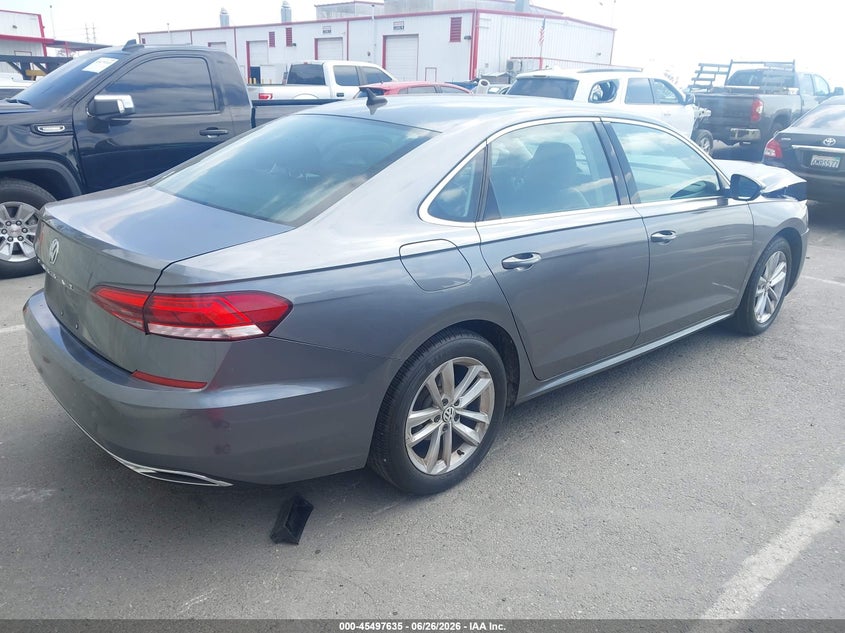 2020 VOLKSWAGEN PASSAT SEDAN 2.0L I-4 DI, DOHC, VVT, TURBO, 174HP