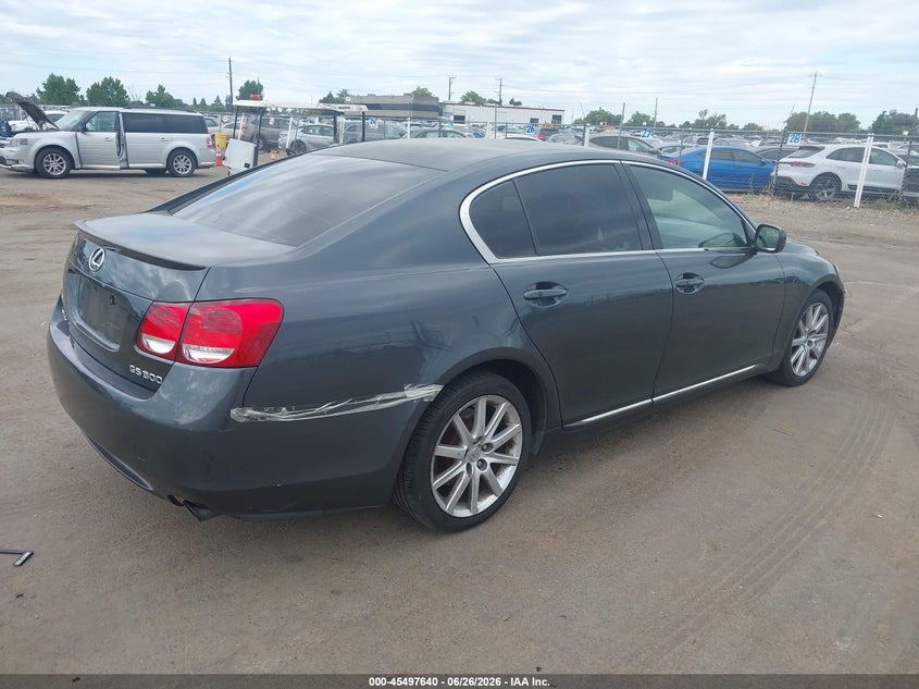 2006 LEXUS GS 300 auction photo 4