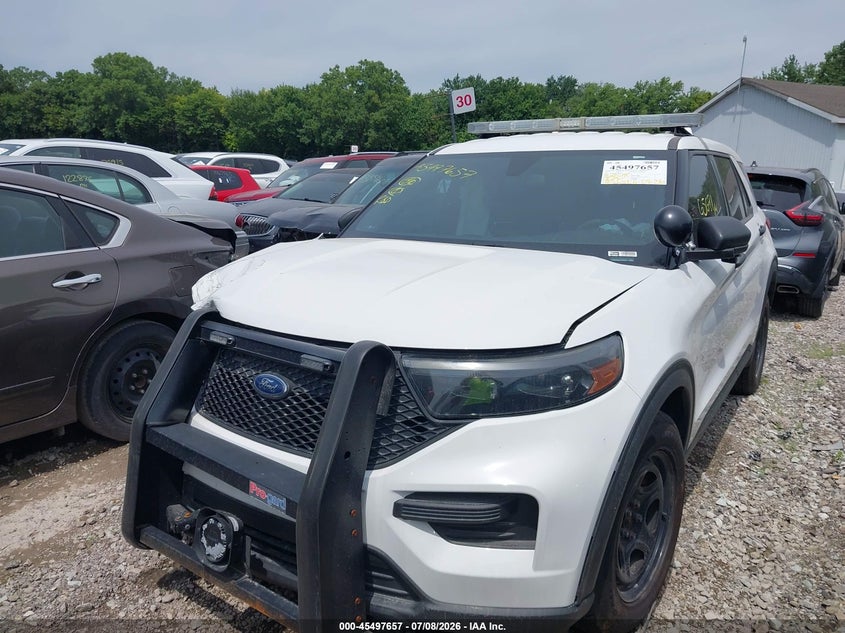 Vin: 1fm5k8ab4lga96947, lot: 45995855, ford police interceptor utility 20202
