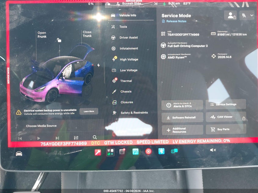 TESLA MODEL Y - zdjęcie 7