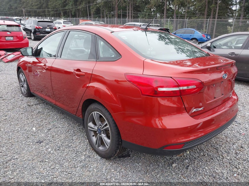 Vin: 1fadp3fe7jl244977, lot: 45995916, ford focus se 20183