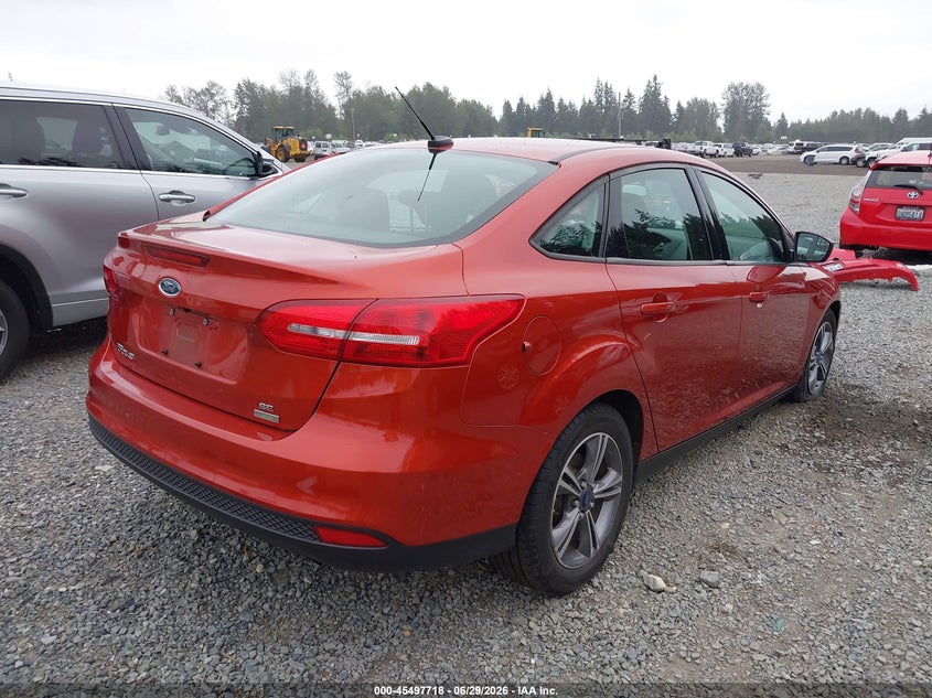 Vin: 1fadp3fe7jl244977, lot: 45995916, ford focus se 20184