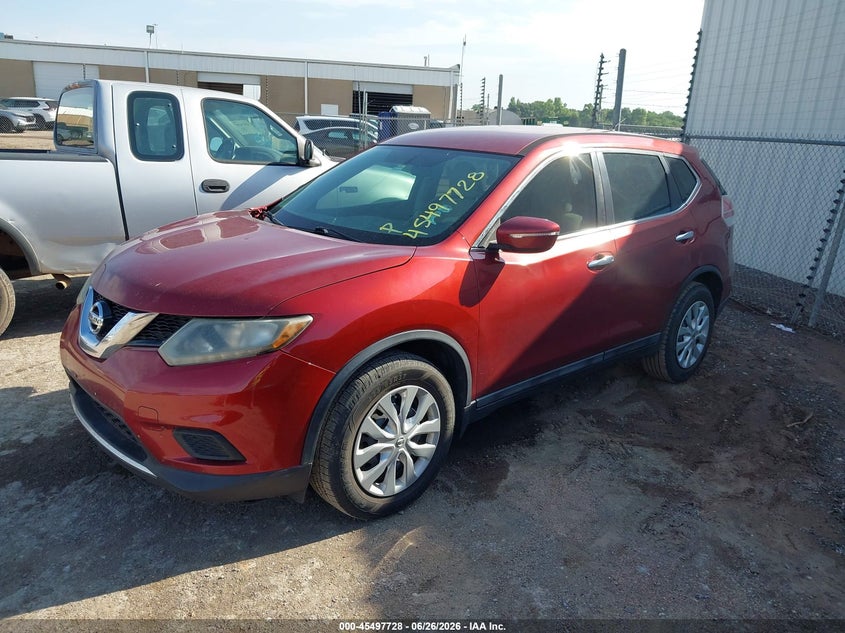 2015 NISSAN ROGUE auction photo 2