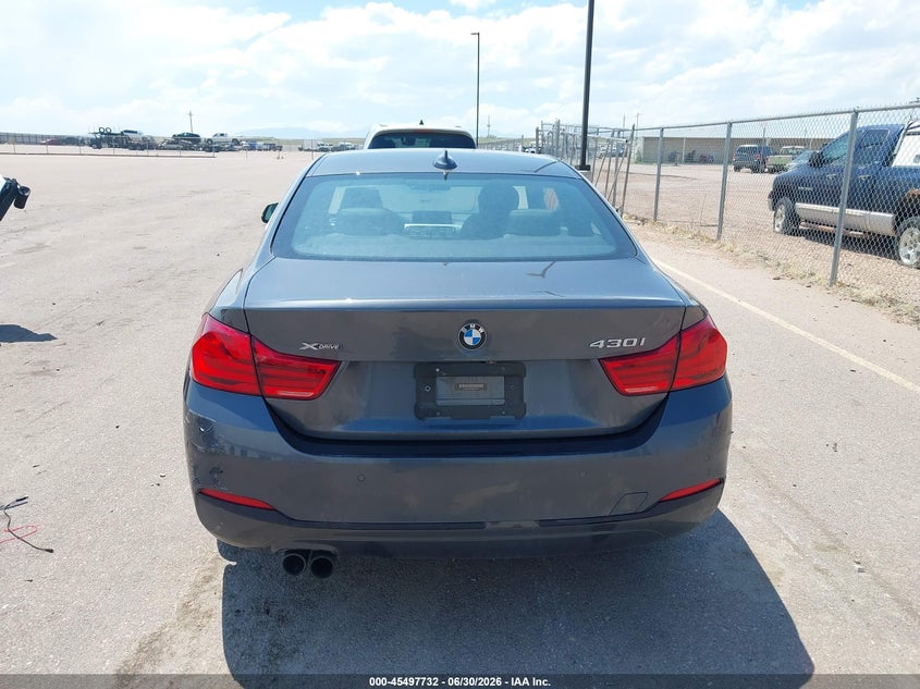 2019 BMW 430I xDrive VIN: WBA4W5C58KAE49797 Lot: 45497732