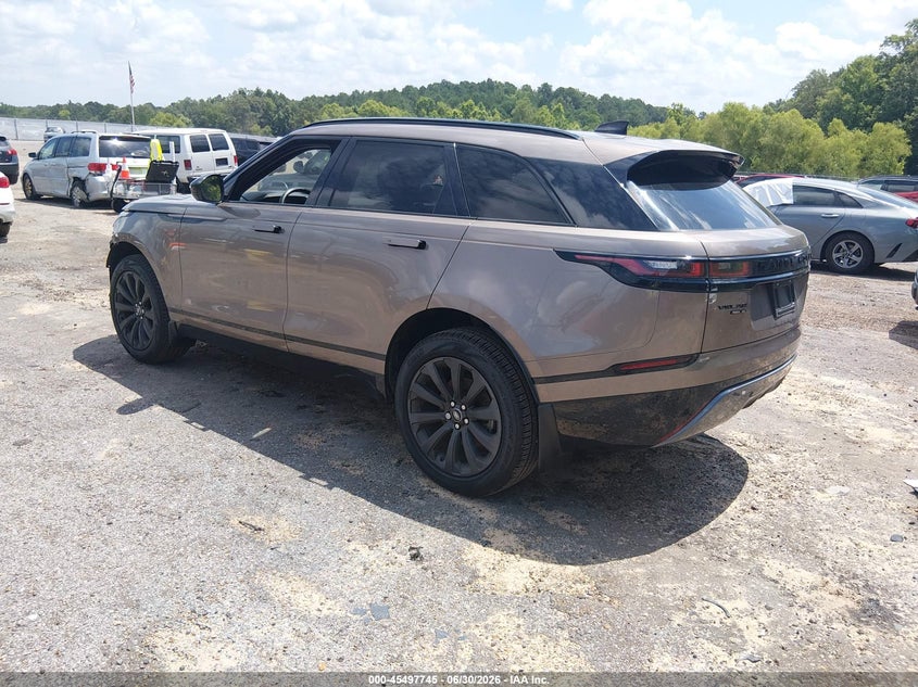Vin: salyl2rxxja775447, lot: 45995943, land rover range rover velar p250 se r-dynamic 20183