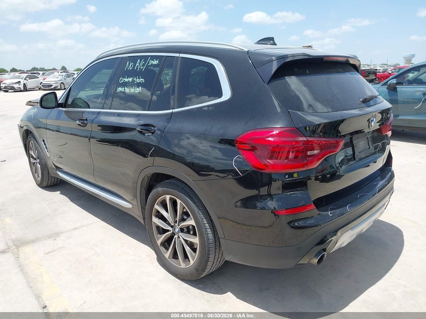 Vin: 5uxtr9c58jlc68939, lot: 45996014, bmw x3 xdrive30i 20183