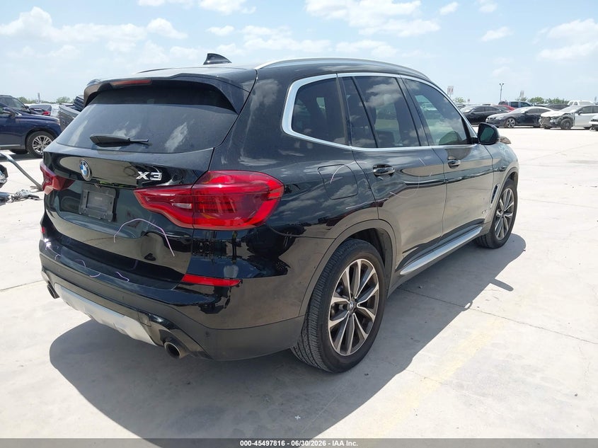Vin: 5uxtr9c58jlc68939, lot: 45996014, bmw x3 xdrive30i 20184