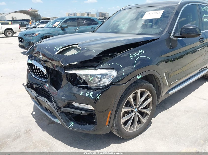 BMW X3 2018 VIN 5UXTR9C58JLC68939