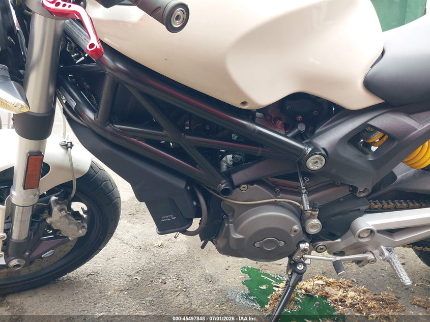 2009 Ducati Monster 696 VIN: ZDM1RADN79B001156 Lot: 45497848