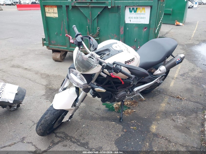 2009 DUCATI MONSTER auction photo 2