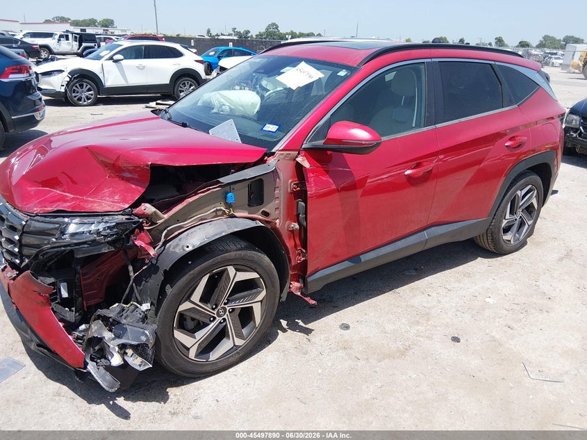 2022 Hyundai Tucson Sel, Front End, IAAI, VIN 5NMJC3AE7NH002570 — photo 2