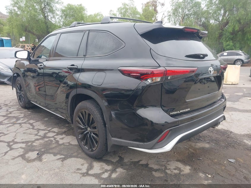 Vin: 5tdkdrbh3ts600906, lot: 45996116, toyota highlander xse 20263