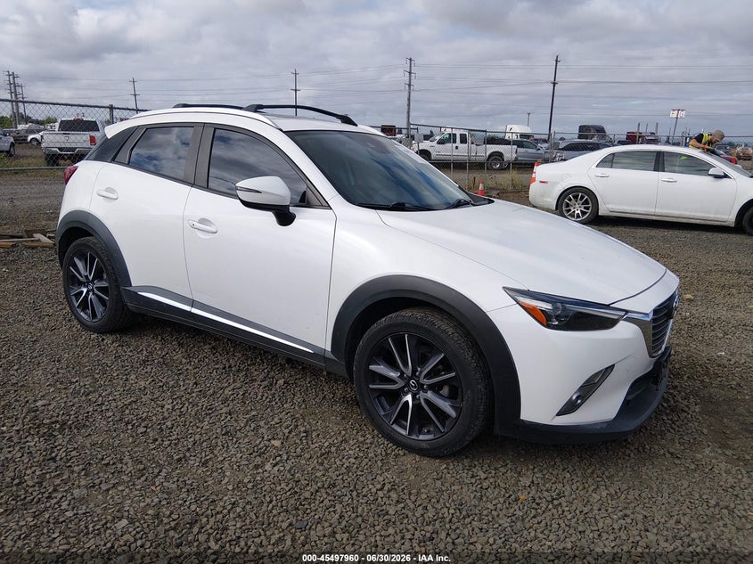 Vin: jm1dkdd71j0314543, lot: 45996158, mazda cx-3 grand touring 2018 img_1