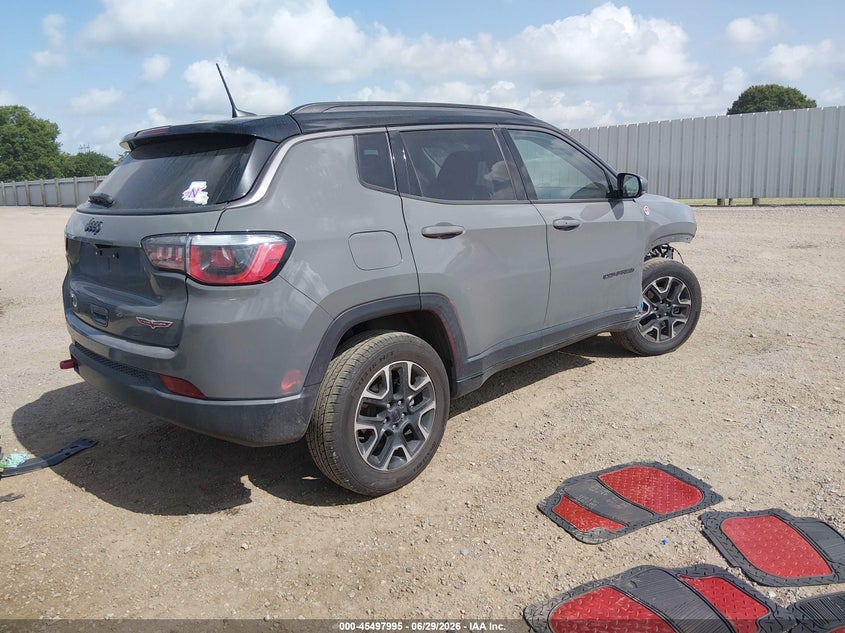 Vin: 3c4njddbxlt203412, lot: 45996193, jeep compass trailhawk 4x4 20204