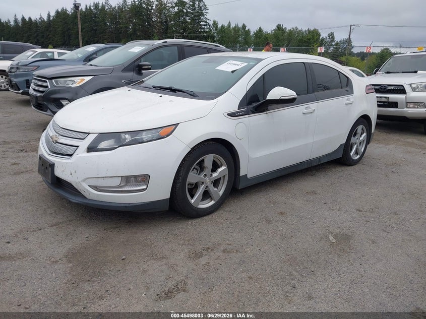 2013 Chevrolet Volt, Normal Wear & Tear, IAAI, VIN 1G1RH6E48DU111742 — photo 2