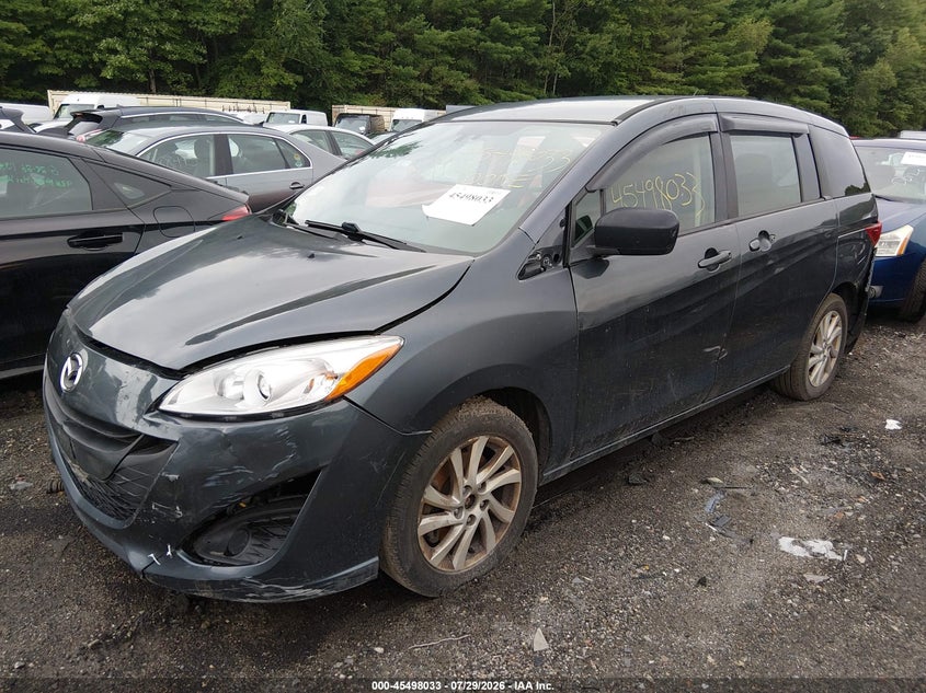 Vin: jm1cw2cl3c0117959, lot: 45996231, mazda mazda5 touring 20122