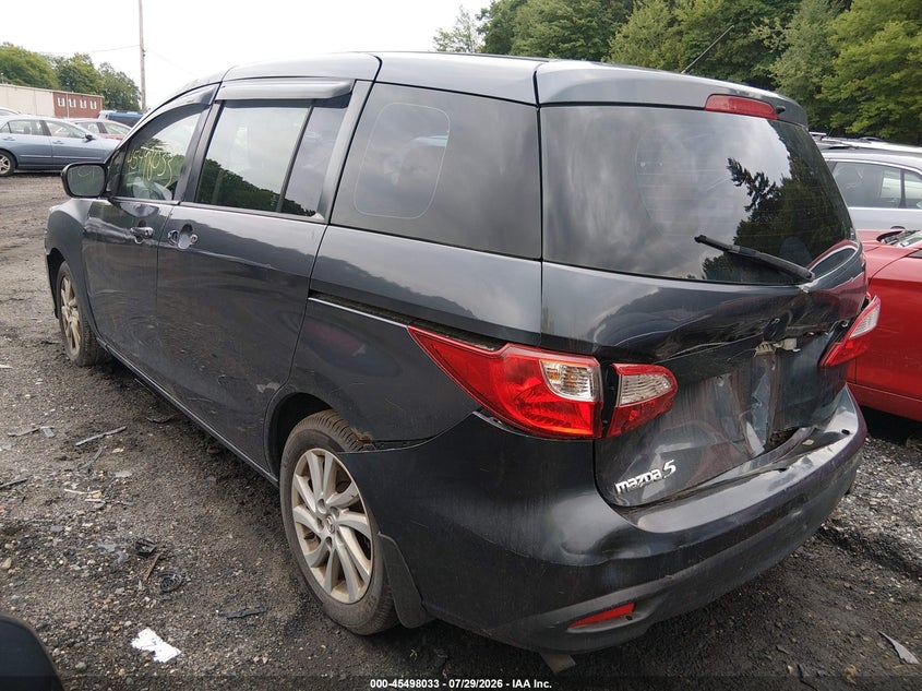 Vin: jm1cw2cl3c0117959, lot: 45996231, mazda mazda5 touring 20123