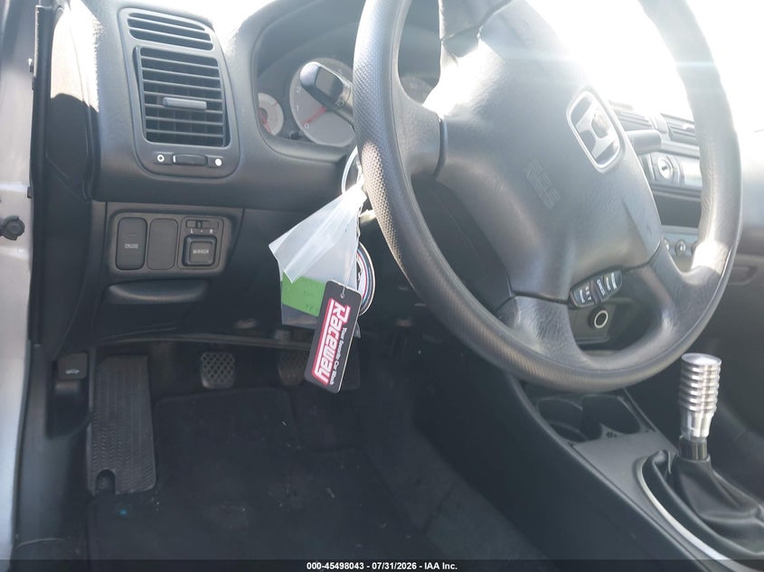 2002 HONDA CIVIC COUPE 1.7L I-4 115HP
