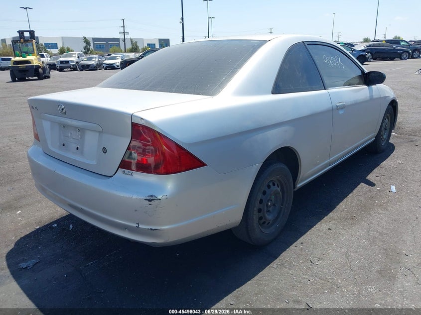 2002 HONDA CIVIC COUPE 1.7L I-4 115HP