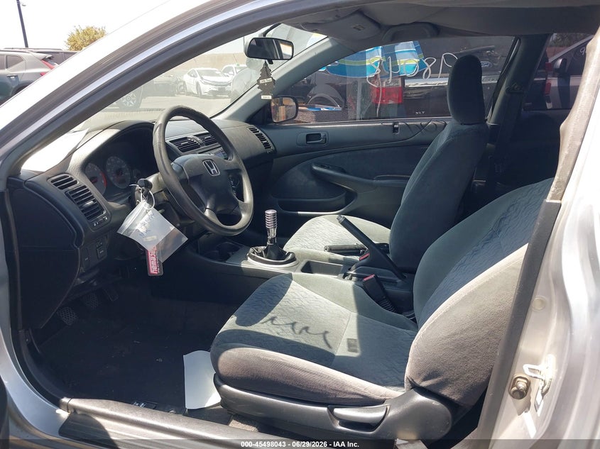 2002 HONDA CIVIC COUPE 1.7L I-4 115HP