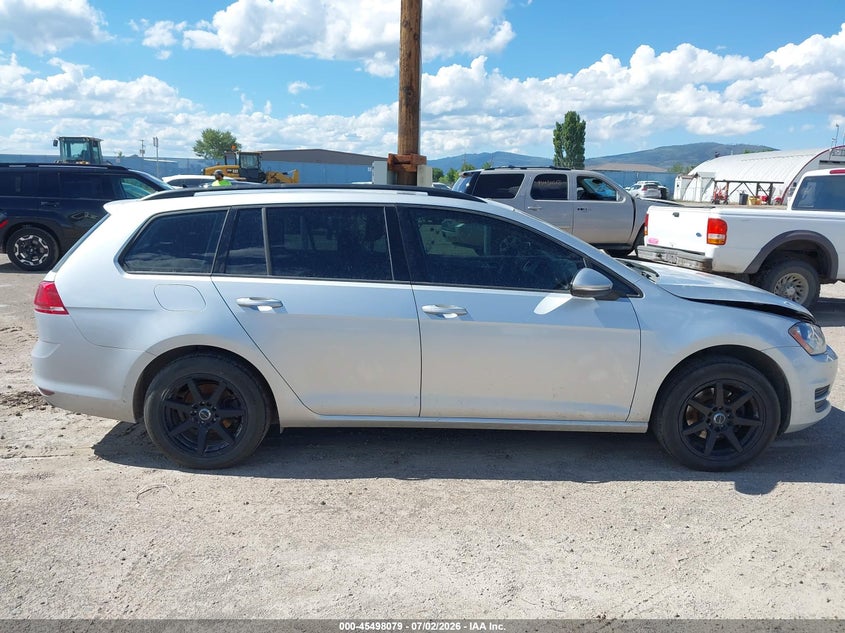 2017 Volkswagen Golf Sportwagen Tsi S VIN: 3VW017AU6HM518787 Lot: 45498079