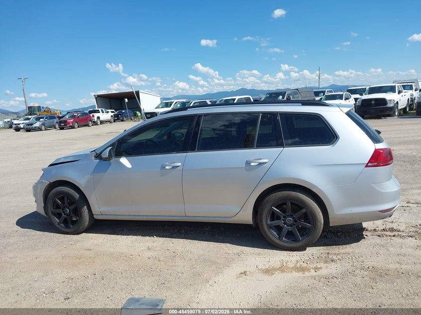 2017 Volkswagen Golf Sportwagen Tsi S VIN: 3VW017AU6HM518787 Lot: 45498079