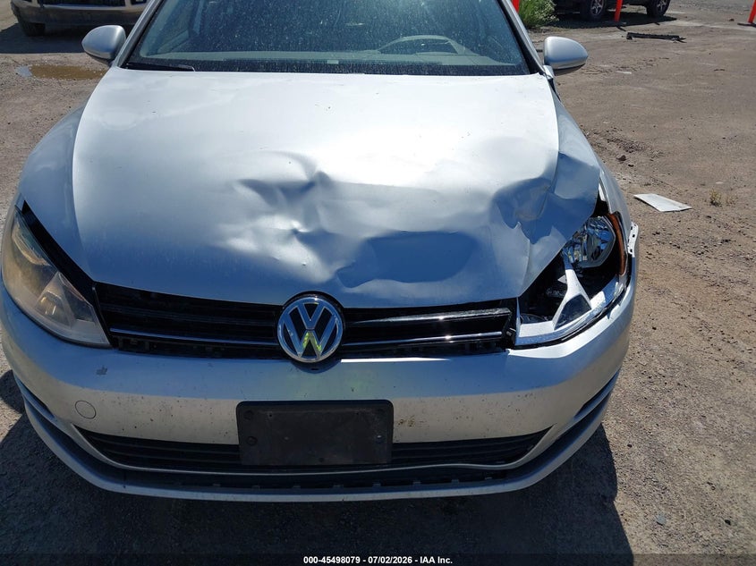 2017 Volkswagen Golf Sportwagen Tsi S VIN: 3VW017AU6HM518787 Lot: 45498079