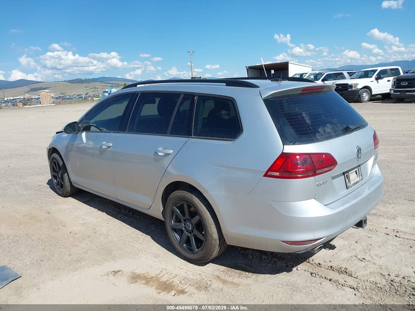 2017 VOLKSWAGEN GOLF SPORTWAGEN auction photo 3